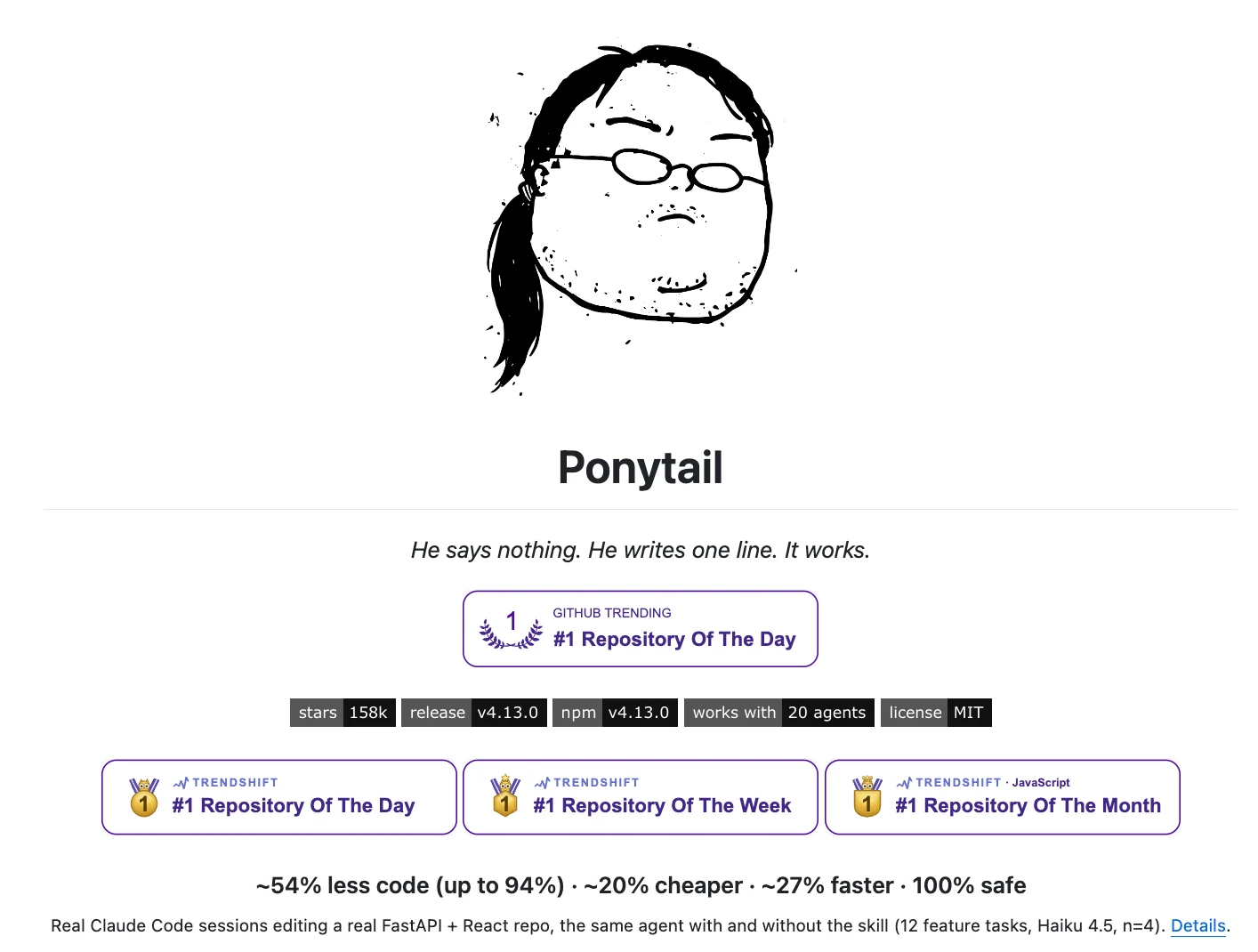 Ponytail: Helping AI Coding Agents Reduce Unnecessary Code