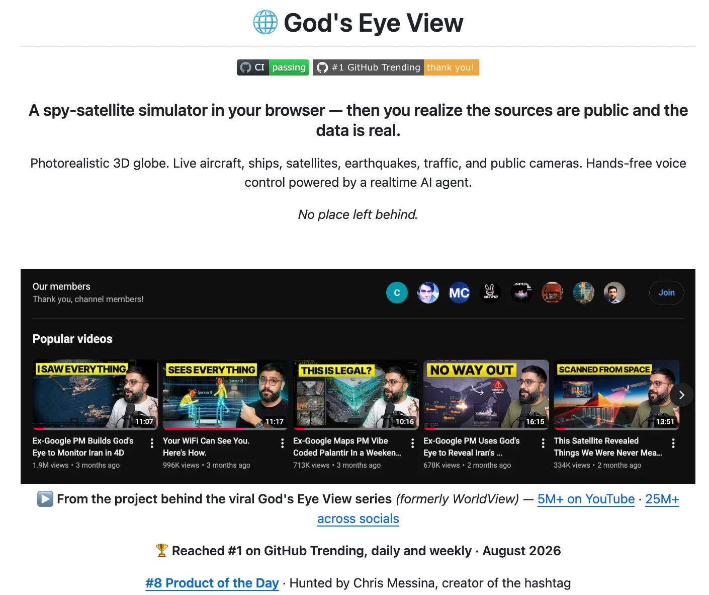 God’s Eye View: Explore a Dynamic 3D Earth in Your Browser
